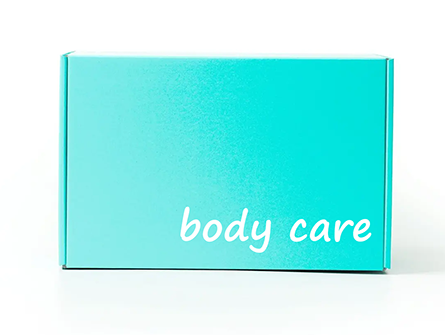 Blue Corrugated Shipping Box